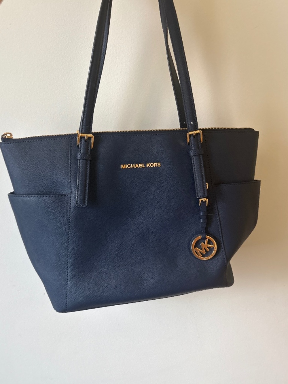 Navy Blue Shoulder Bag